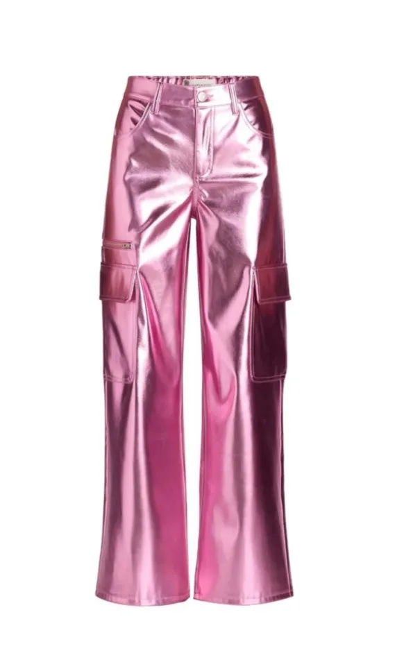 No Boundaries Cargo Pants Metallic Pink - Image 2