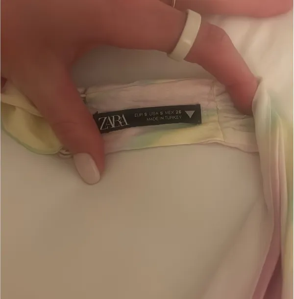 Zara Pastel Tie Dye Halter Top - Image 4