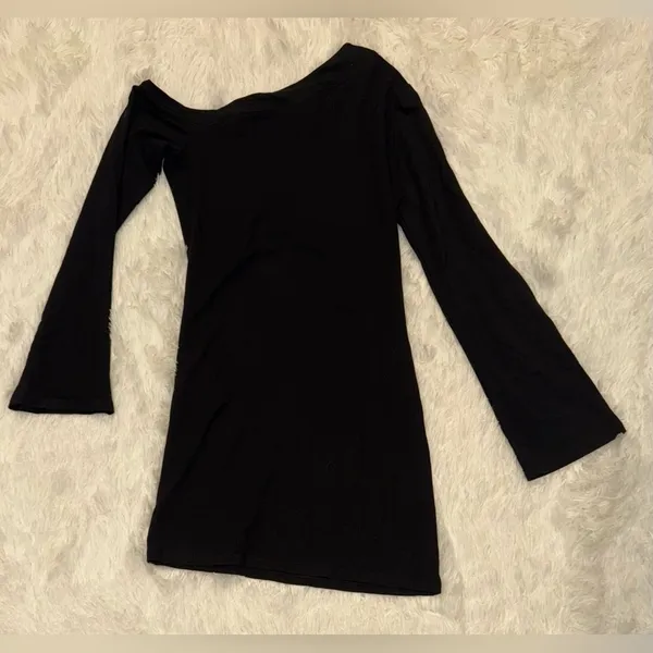 NWOT Reformation Willow Knit Long Sleeve mini Dress Tunic Size M - Image 6