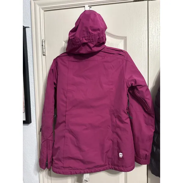 Orage Gore‎ Tex Ski Snow Jacket Pink Down Insulated Winter Coat Gorpcore - Image 3