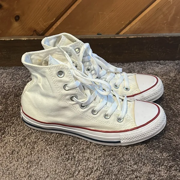 Converse Chuck Taylor All Star Canvas unisex high top OG white - Image 5