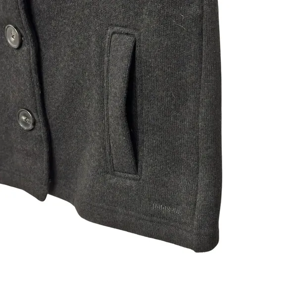 Patagonia Better Sweater Sherpa Fleece Lined Mock Neck Swing Jacket Size Small - Image 4