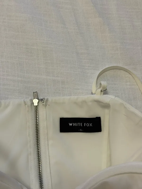 White Fox Corset Top White - Image 4