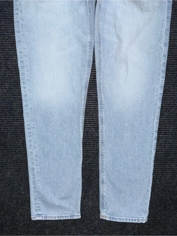 American Eagle Mom Jeans Light Wash High Rise Women’s 6 R Strigid Tapered 90s - Image 5