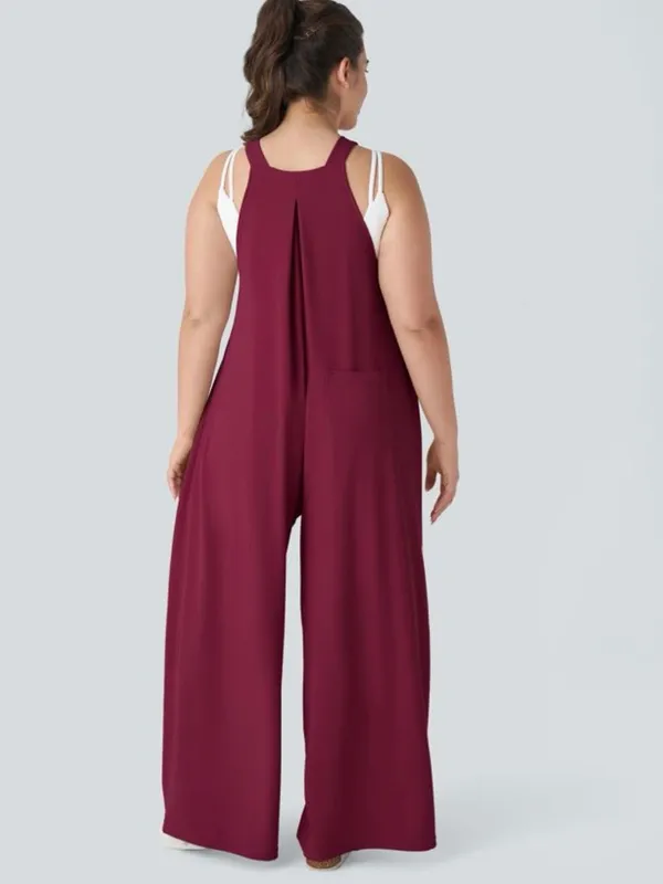 NWT Halara Pockets Waffle Casual Plus Size Overalls - Image 2