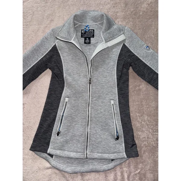 Kuhl Women's Projekt Kestrel Jacket Poly Rayon Spandex Full Zip Gray Size XS - Image 2