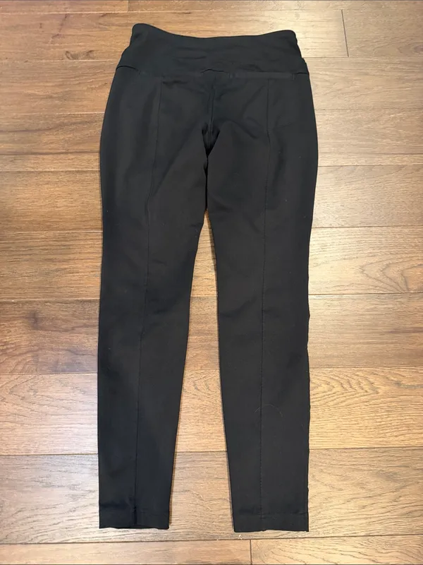 INA VINA Black Athletic Leggings Performance Pants Paneled Size Small - C61-125 - Image 7