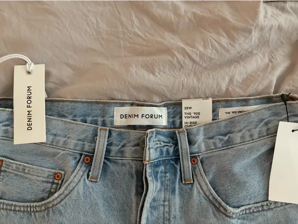 Aritzia denim shorts  - Image 2