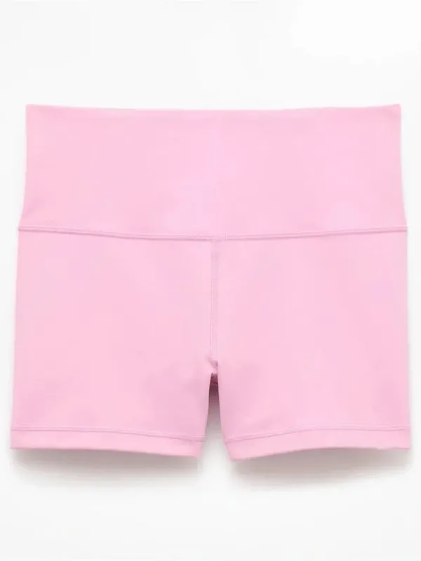 New Athleta XL Elation Ultra High Rise 3" Shortie X-Large Waterlilly Pink - Image 4