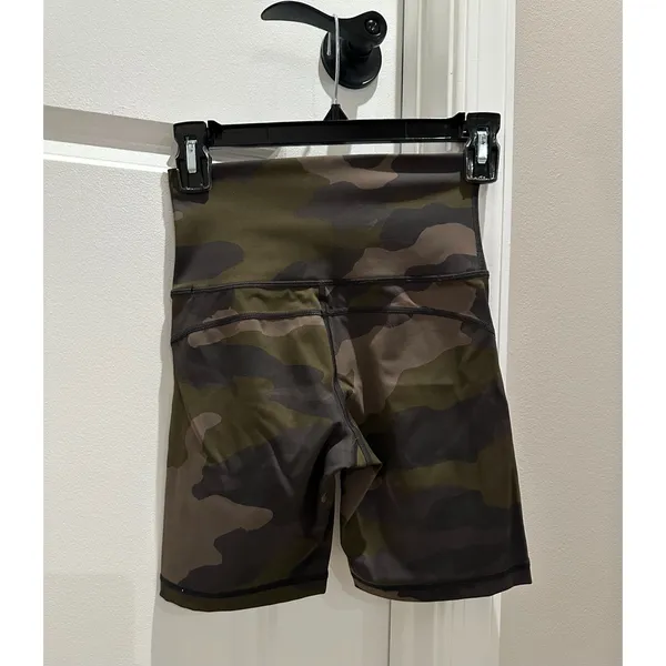 Aerie Camo Print Goals Mesh Bike Shorts - Image 2
