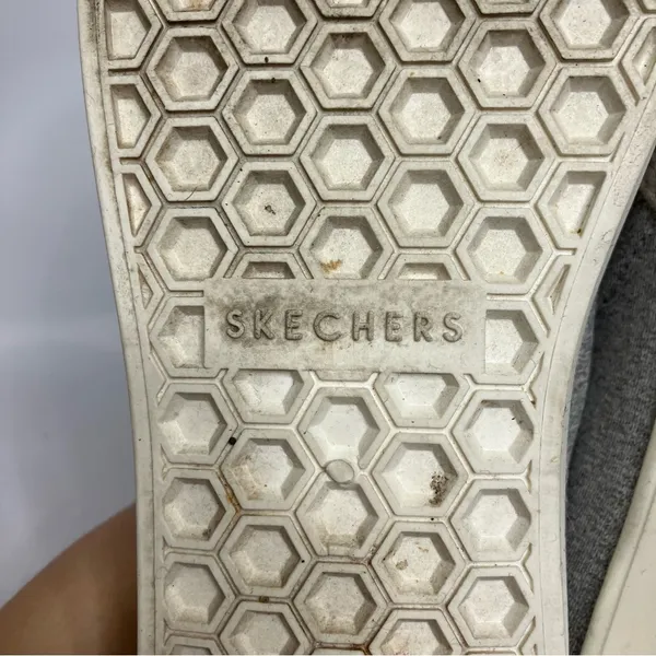 Skechers slip on shoes gray casual neutral minimalist women’s size 8.5‎ - Image 6