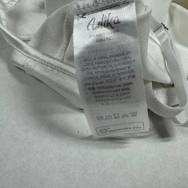 ADIKA White‎ Satin Bodysuit - Size S. - Image 10