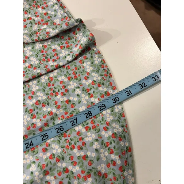 Altar'd State Strawberry Print Mini Tank Dress Size Small USA - Image 9