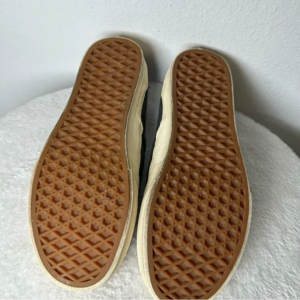 Vans Classic Gray Quilted Slip-On Loafers Canvas Unisex Men’s 5.0 Or Women’s 6.5 - Image 13