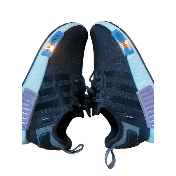 Adidas NMD_R1 Parley Iridescent Black Sneakers |W Sz 7.5 (Fits like 8.5) - Image 3
