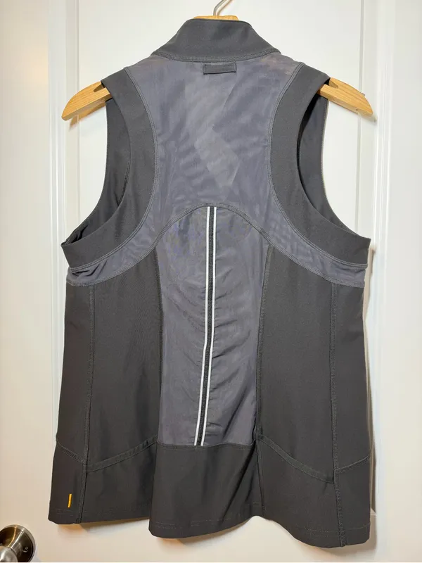 Lucy Activewear Women’s Performance Running Vest Gray Size L - Image 8