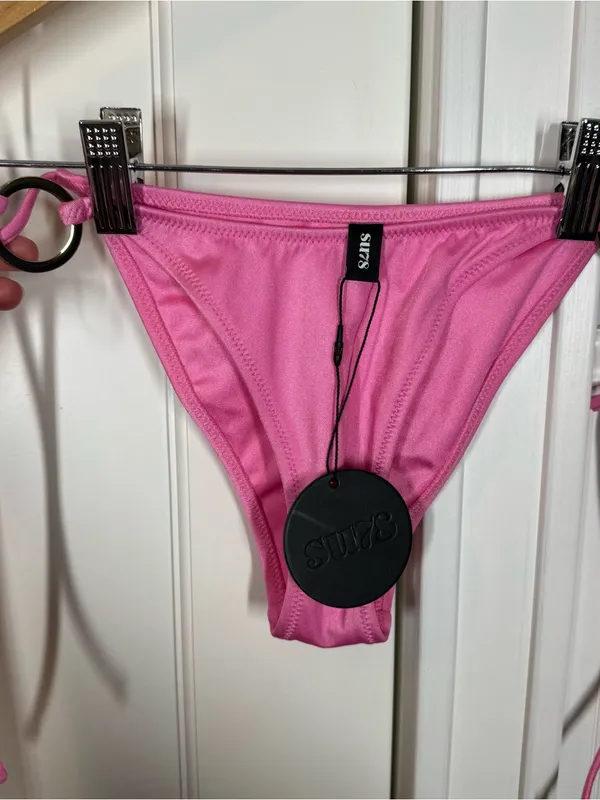 SU78 summer of‎ 78 elodie pink bikini bottom size small new cheeky sexy booty - Image 3