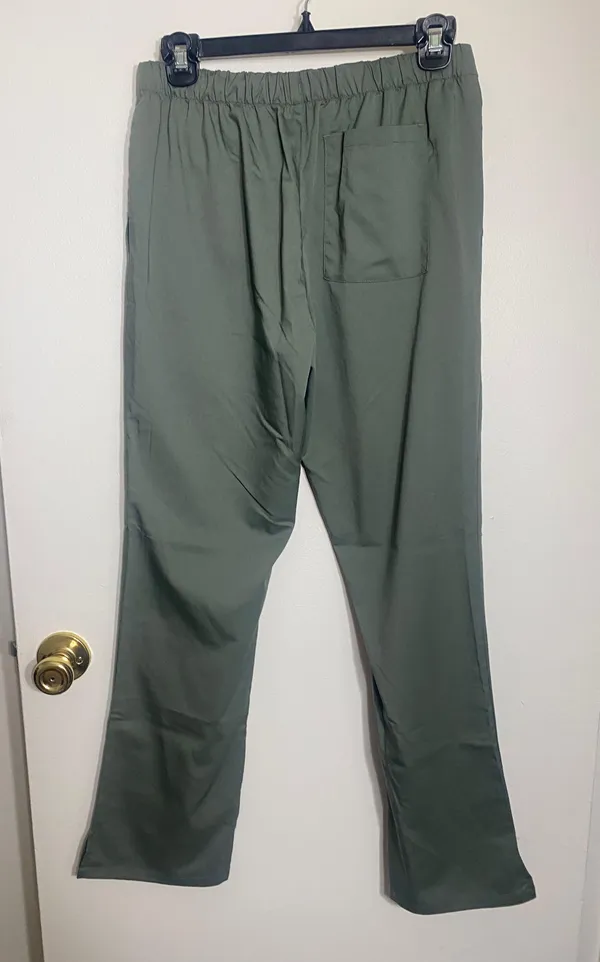 Olive Green Scrubs Size XS - Image 2