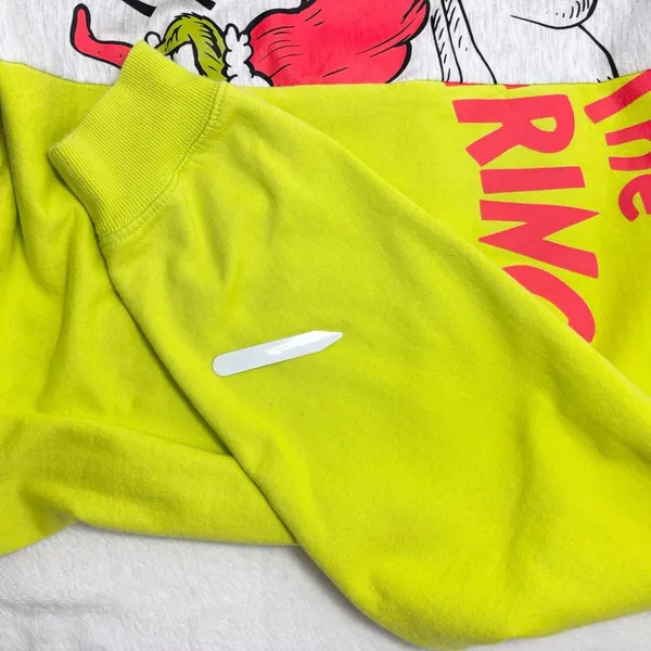 Dr. Seuss Grinch Christmas Sweatshirt Green and Gray‎ Size XXL - Image 10