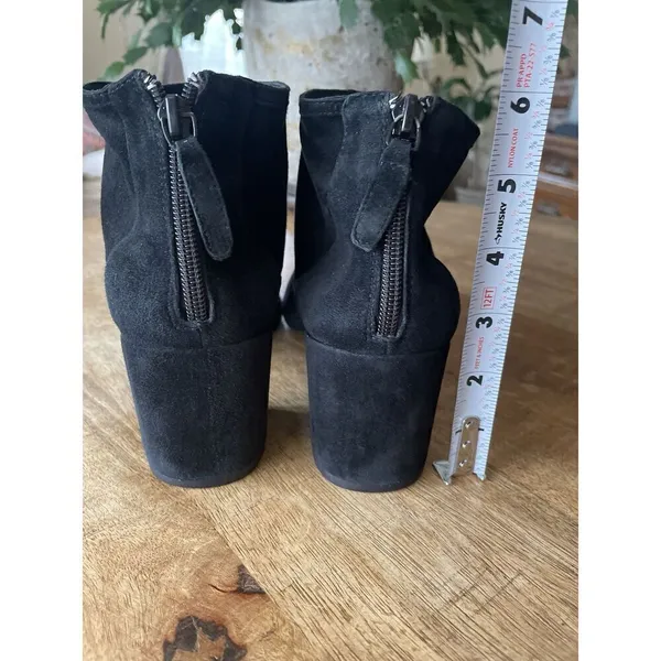 CECELIA New York Women's Midnight Nolton Ankle Boots Black suede 8.5 - Image 4