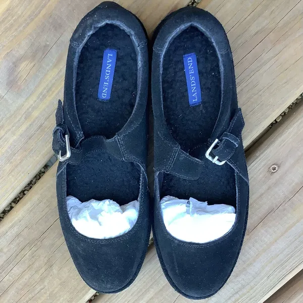 COMFY genuine leather Mary Jane shoes 🦋 Black Size 10 - Image 3