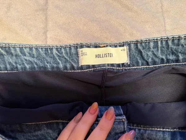 Hollister Jean Skirt Mini Y2K - Image 3