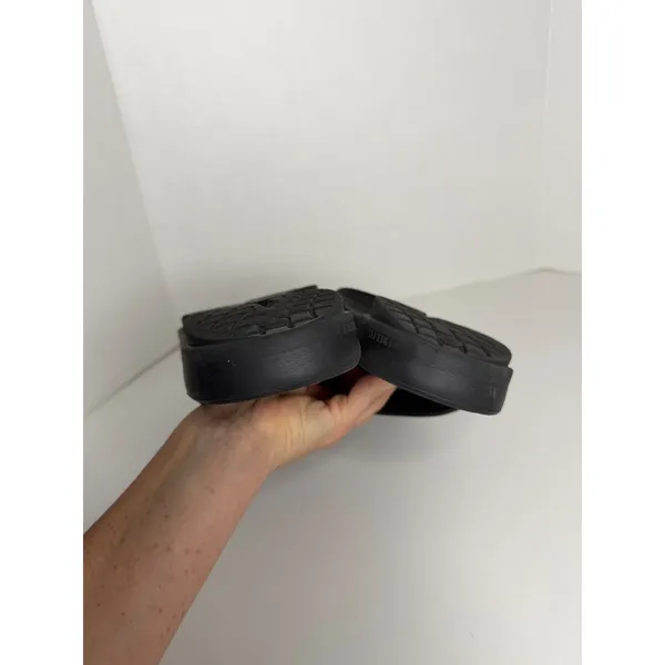 OOFOS Unisex Ooahh Sport Slide Sandal Mens 6 Womens 8 Black - Image 7