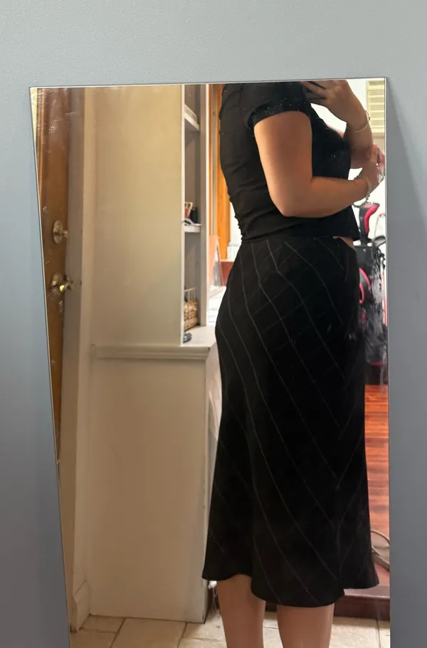 New York & Company Skirt Black - Image 3