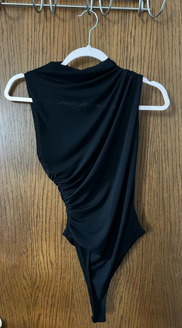 Forever 21 Mesh Black Bodysuit - Image 2