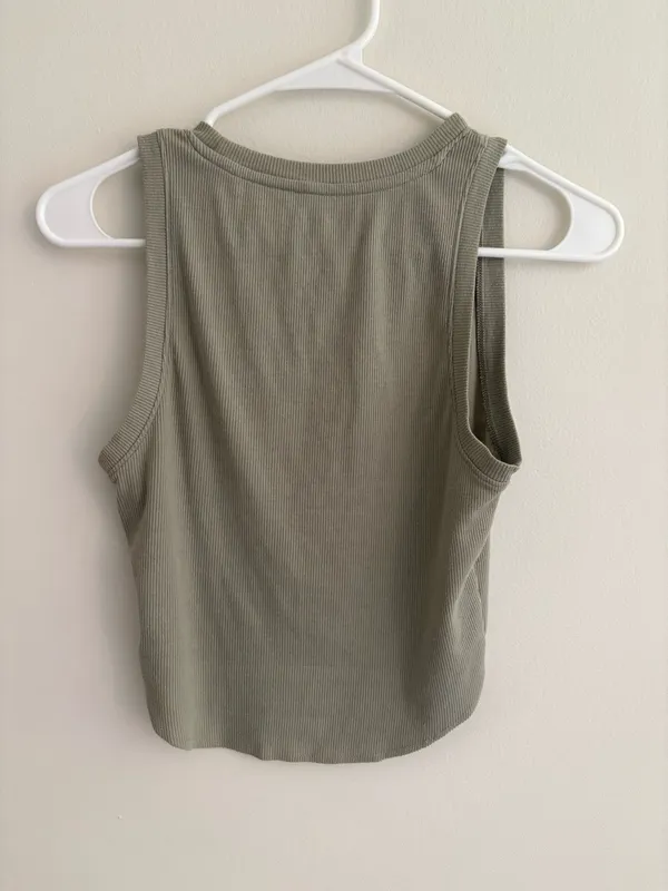american eagle green tank - Image 2
