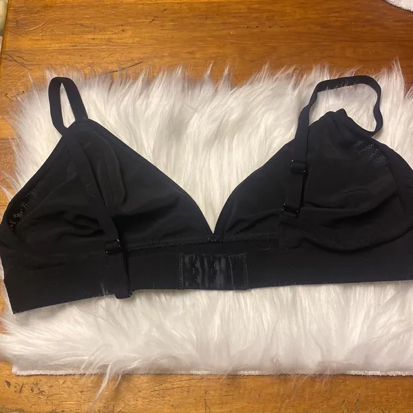 Black bralette by  size lg - Image 2