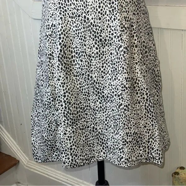American Eagle leopard print mini dress grunge goth animal print S - Image 4