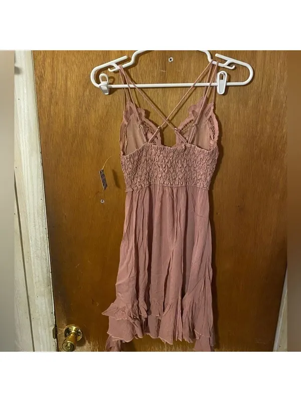 Free people adella slip dress - Image 4