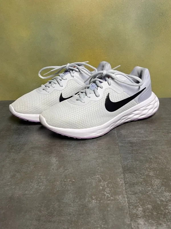 Nike Revolution 6 Next Nature Women's Sneakers Gray Size 7.5 - Image 6