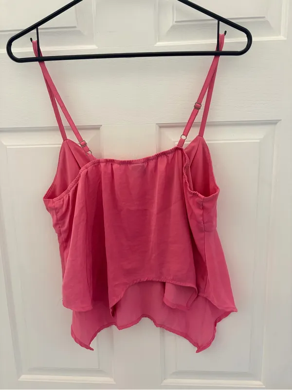 wild fable Hot Pink Spaghetti-Strap Cami - Image 4