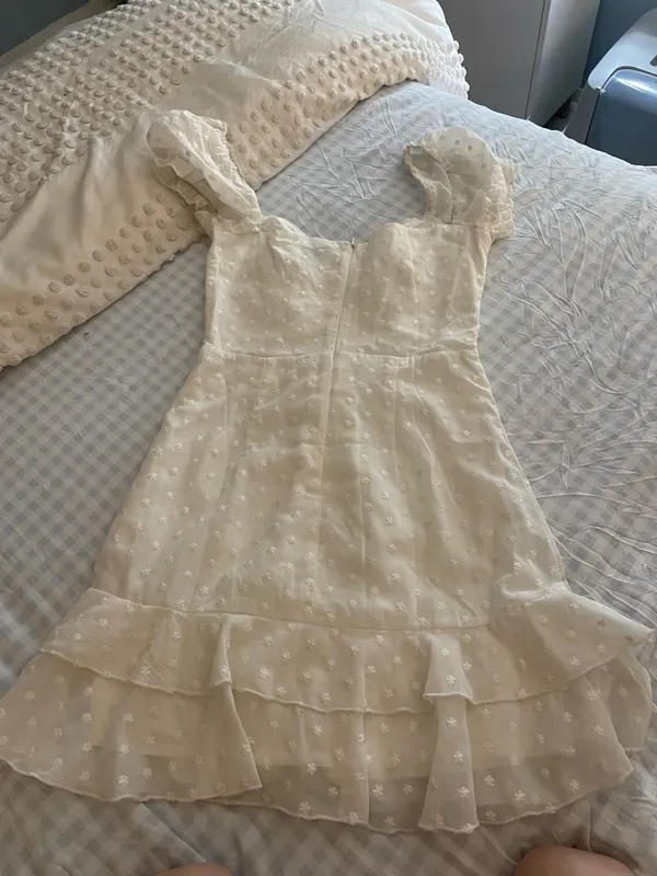 Princess Polly Dress Mini White - Image 5