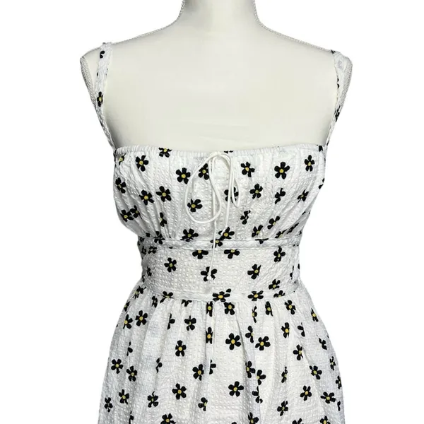 For Love and Lemons Brenda Floral Midi Daisy Dress Size Medium NWT - Image 4