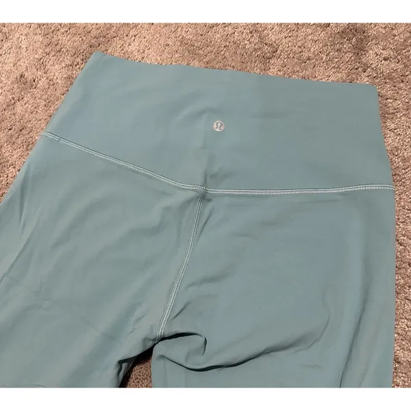 Lululemon Align High-Rise Crop 21" Legging Blue 10 Running Workout Gym Summer - Image 4