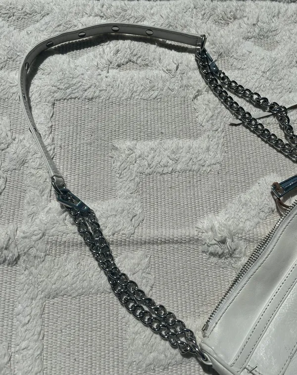 White Mini Mac Crossbody - Image 3
