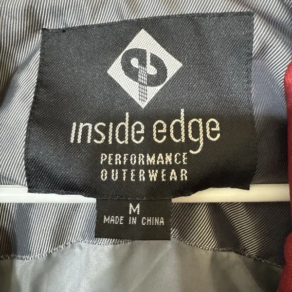 NWT Y2K‎ Inside Edge M Performance Pocket Quilted Outerwear Ski Winter coat - Image 2