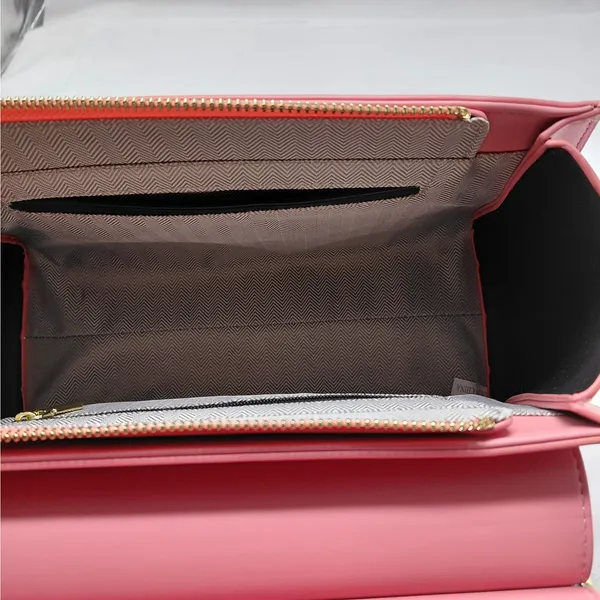 Womens Satchel Handbag Pink Quiet Luxury Coquette Office Chic Wedding Party - Image 13