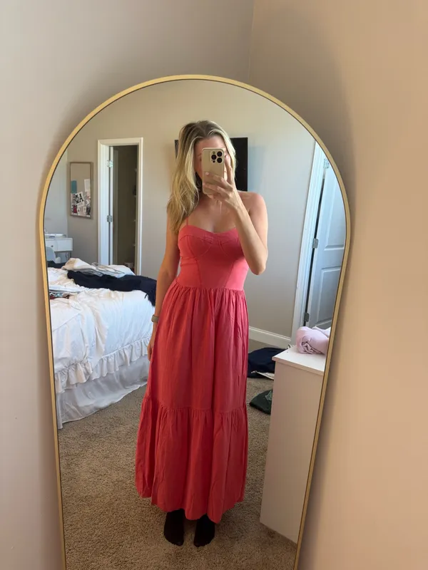 Red maxi dress - Image 2