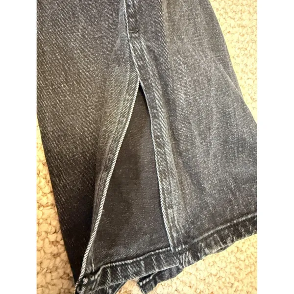Abercrombie Black Indie Sleaze Grunge The Skinny High Rise Jeans Y2K 27/4 - Image 4