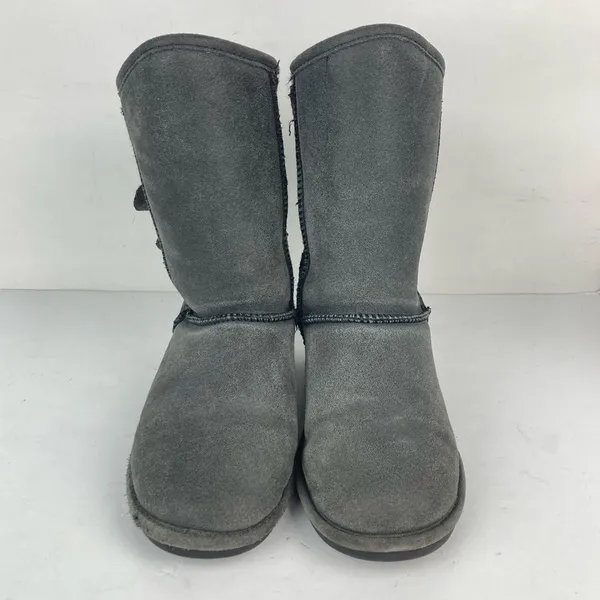 BEARPAW Boshie Suede and Washed Knit Boots - Image 7