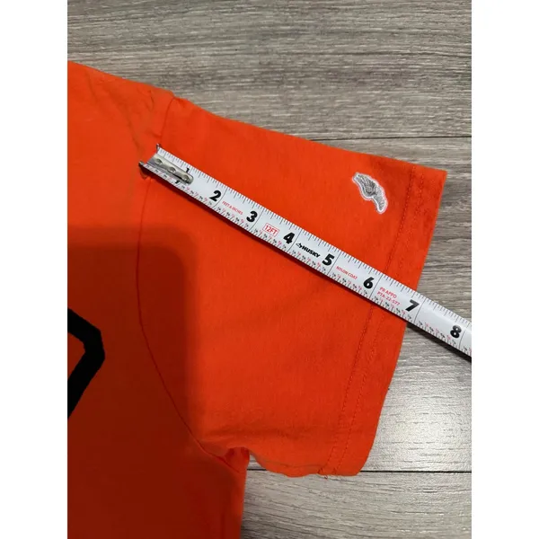 League Idaho State University Orange Cotton Graphic T-Shirt Womens Small College - Image 6