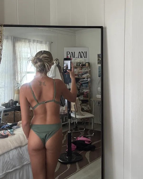 Army Green Bikini Size XS - Image 3