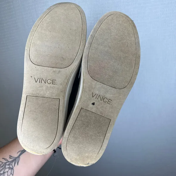 Vince Warren Grey Wool Felt Front Zip Platform Sneakers Shoes Womens 8 M EUR 38 - Image 5