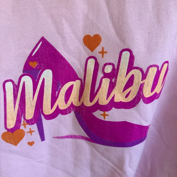 PRINCE PETER Pink Malibu Graphic Sweatshirt. - Image 7