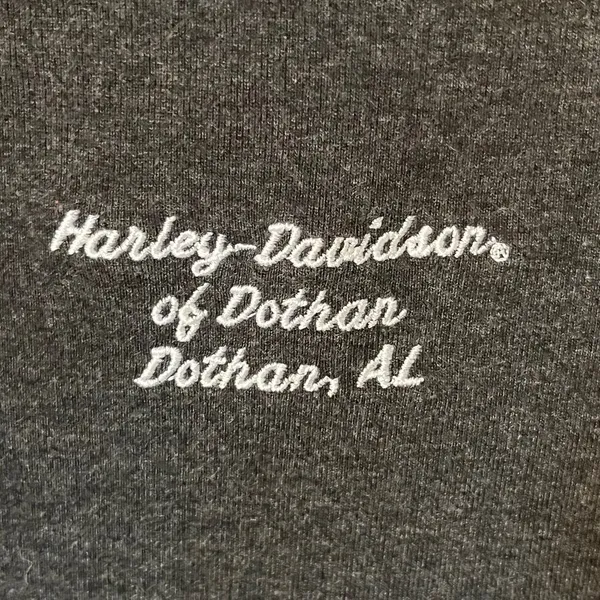 Harley-Davidson Dothan‎ Alabama grey women's tank top size Large L - Image 4