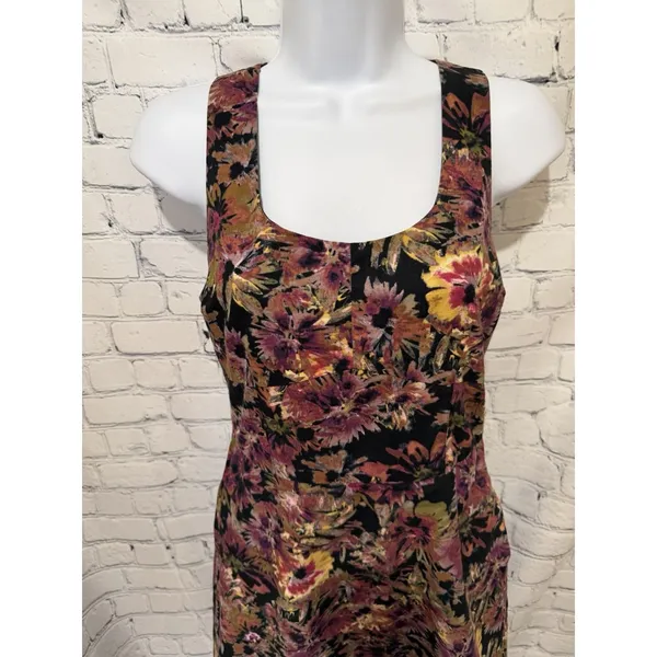 Jack by BB Dakota Tyrian Sheath Floral Sleeveless Dress Size 2 - Image 2
